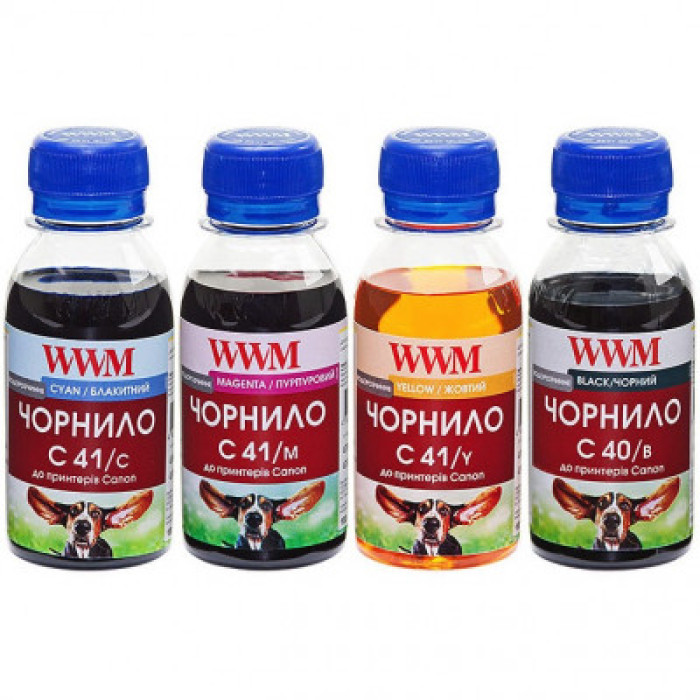Комплект чернил WWM для Canon PG-40/CL-41 (4 х 100г) C40/41SET-2 